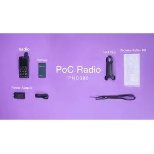 MSTAR two way Radio PNC380 Poc Public Network radio 4000mAh zello Walkie Talkie