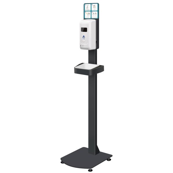 Anti Virus Face Recognition Infrared Thermometer , Auto Sensor Hand Sanitizer