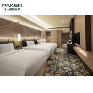 Natural Wood Laminate Five Star Hotel Furniture