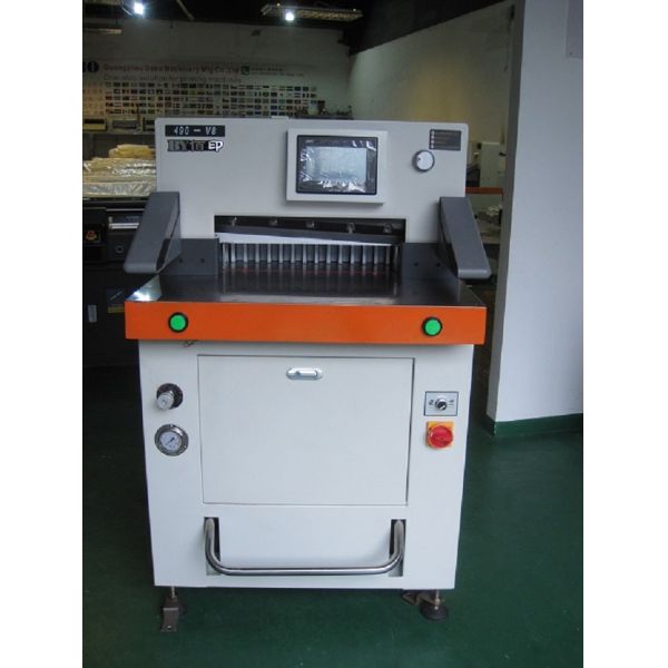 Program Control Semi Automatic Paper Cutting Machine 490mm Semi Automatic Paper Cutter