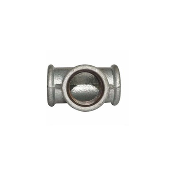 Malleable Iron Pipe Fitting American Standard 150psi Galvanized/Black Reducing Tee