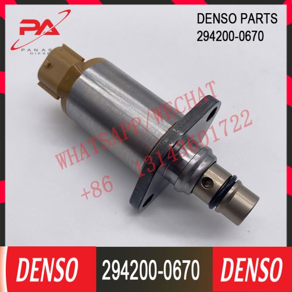 294200-0670 Genuine Original New Diesel Pump Fuel Injection Suction Control Valve 8-98181831-0 898181-8310