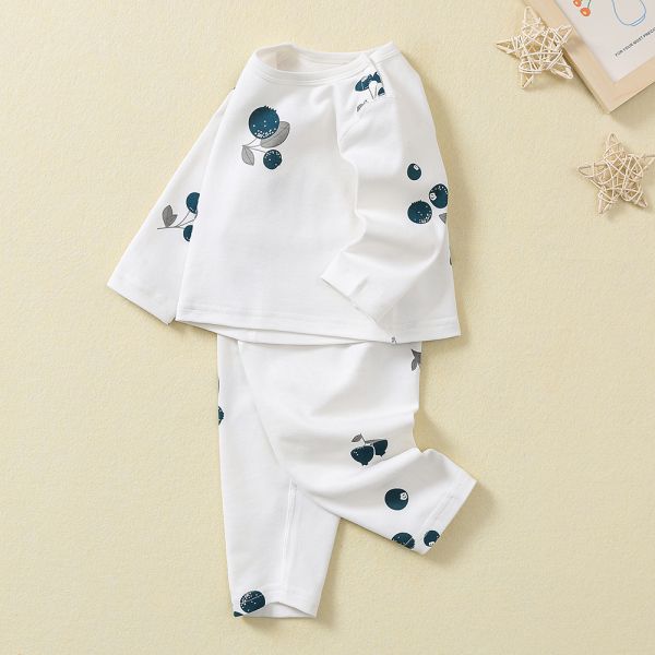 Baby boys Girl outfit printed top and pants kids clothes set cotton little boy 2 pieces clothing sets