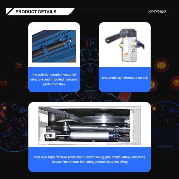 High Quality Four Post Car Lift