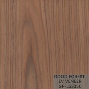 Engineered Veneer Santos Rose Wood Crown Cut Customized Service