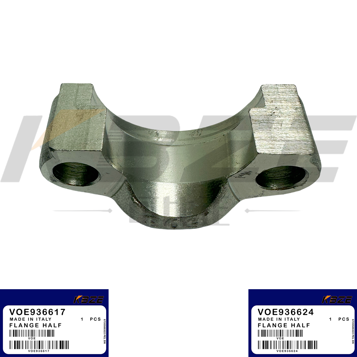 936617 VOLVO VOE936617 HYDRAULIC HOSE FITTING FLANGE HALF FOR EC180 EC200 EC300 EC380 EC480 EC700