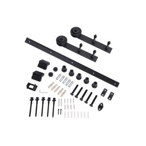 Sliding Barn door track and barn door hardware