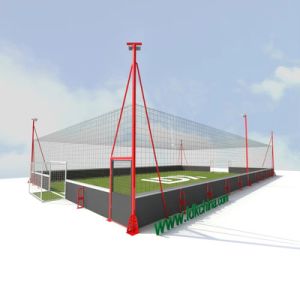 Soccer Field For World Cup Competition Customized Full Set Football Cage And