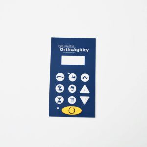 Customized PET Membrane Switch With LED LGF Backlight Water Resistant