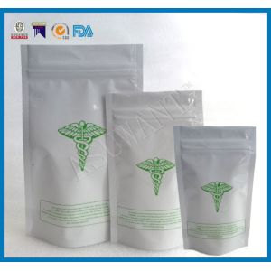 120MIC Matte VMPET Flat Bottom Food Bag Heat Seal Smell Proof for Weed