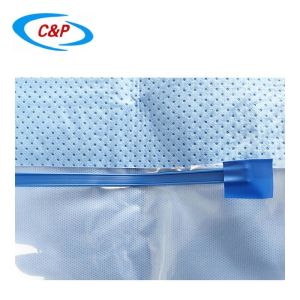 ISO13485 Cardiovascular Drape Disposable Patient Drapes With Pouch