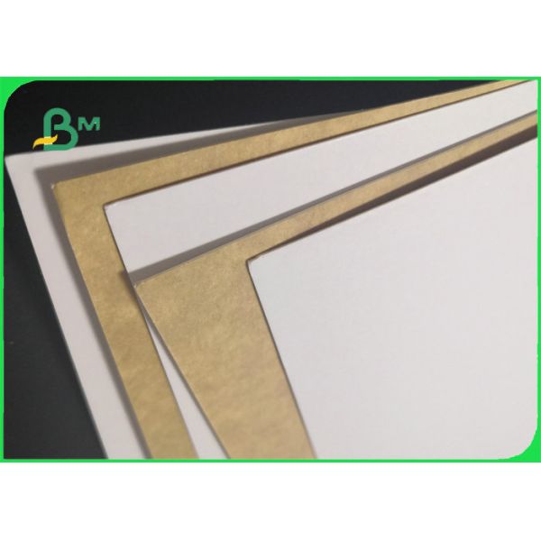 300gsm Clay Coated Kraft Back Paper For Takeway Food Containers 79 x 109cm