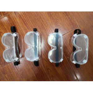 Scratch Resistant Lab Safety Goggles , Transparent Anti Fog Safety Glasses