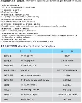 APG Machine with 1000X1000mm Clamp Plate 22t Clamp Force and 250X1650mm Min Max Clamp Stroke for Electrical Insulators Production
