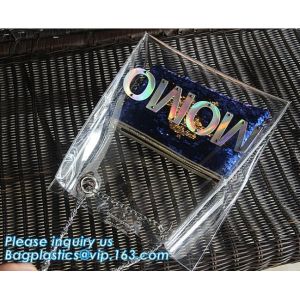 Crossbody Shoulder Messenger Bags Clear PVC Crossbody Bag Waterproof, Shoulder