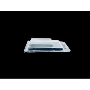 Custom Food Grade PET Clamshell Packaging with Hanging Tab