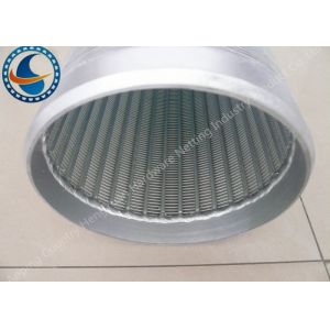 Quality Low Carbon Galvanized Water Well Screen Excellent Pressure Resistant Suppliers for sale