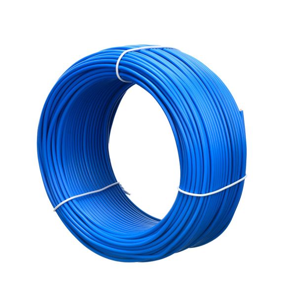 Blue Solid Core BV 1X1.5mm2 PVC Jacket Power Cable for Home Appliances Electrical Power Transmission
