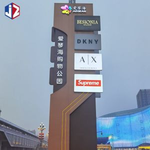 China Stainless Steel Pylon Sign Boards on sale