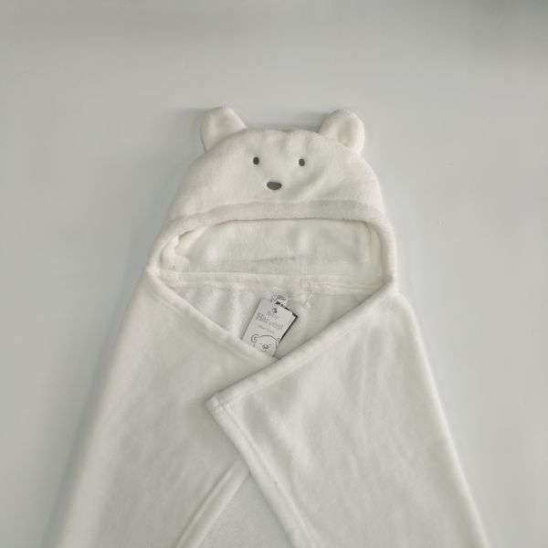 Coral Fleece Fabric Type Super Warm Newborn Baby Winter Blanket for Kids