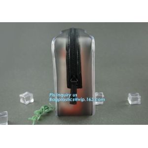 EVA PVC Cosmetic Bag For Women Zipper Waterproof Airline Makeup Travel Organizer