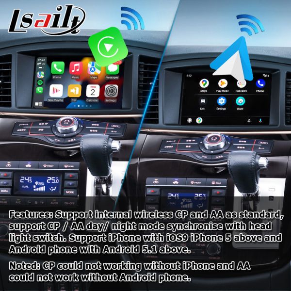 Nissan Elgrand E52 HD muti finger touch HD screen upgrade wireless carplay android auto