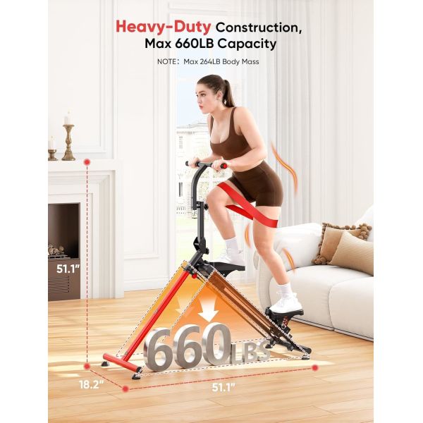 Stair Climber Machine,Stair Stepper , Folding Cardio Stair Master