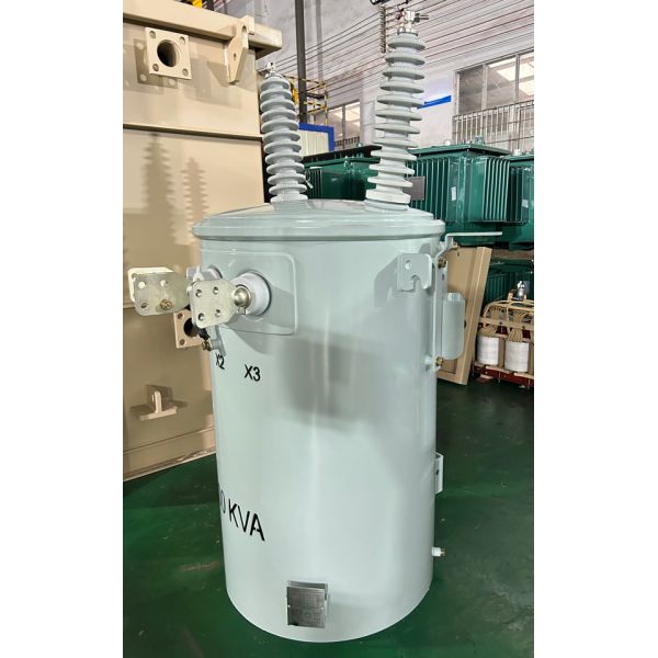 Power Pole Transformer 100 Kva 34.5kv To 120v Dual Winding Oil Filled Distribution Transformers