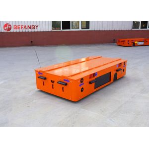 Battery Power Steerable Trackless Transfer Trolley 20 Ton