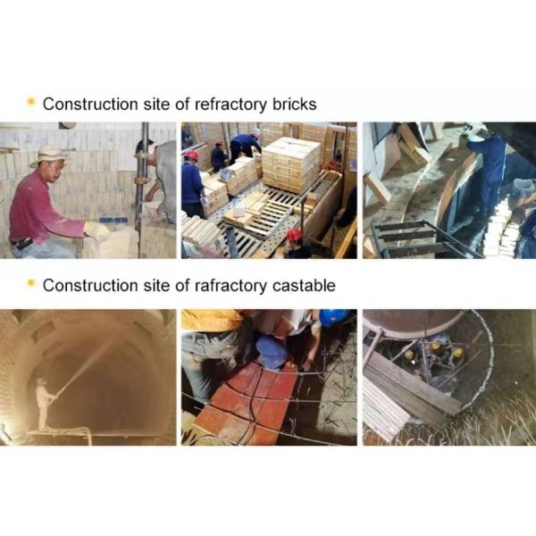 Thermal Insulation Bricks Light Weight High Alumina Bubble For EAF