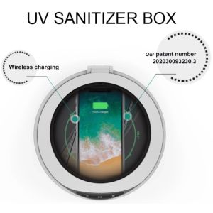 Wireless Charger 280nm 10min 30mw UV Sterilizer Box