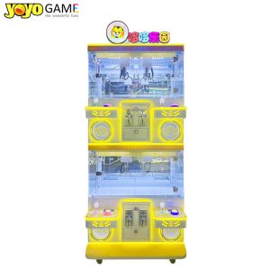 Quality Coin Operated Games Newest Toy Claw Crane Machine 4 Players can With Bill Acceptor for sale