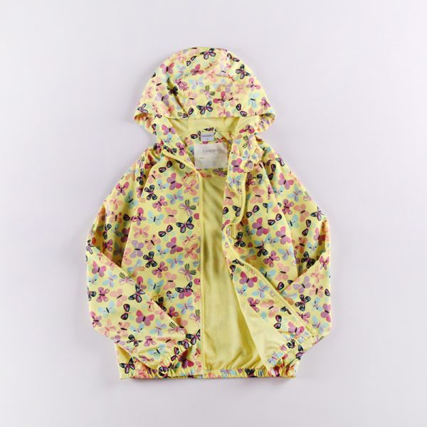 Size 4 6 8 10 12 Girls Print Jacket With Leftover Design