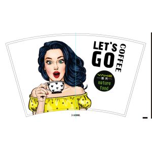 Custom Printed Promotional Plastic Cup 24oz Water Based Ink Flexo Print