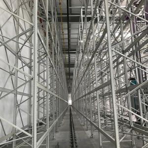 Industrial Automatic ASRS Racking System Warehouse Automated Storage Crane