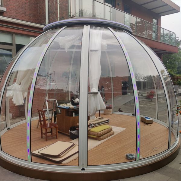 Mobile room theme restaurant Scenic area room outdoor transparent sun room