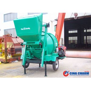 JZR350 14m3/h Electrical / Diesel Concrete Mixer Machine Construction Machine