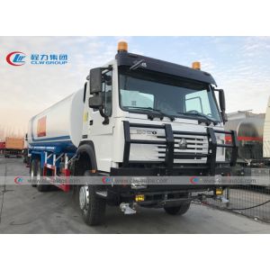 Sinotruk Howo 6x6 Off Road 20000L Water Sprinkler Truck
