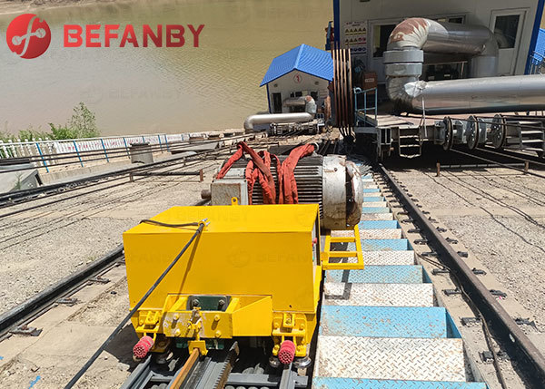 Buy Professional Used In Ports With Slopes Electrical Rail Transfer Cart at wholesale prices