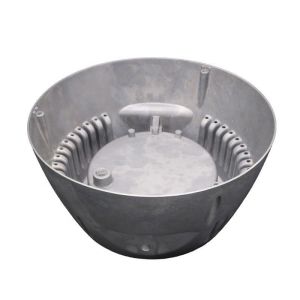 Cold Forging Cast Aluminum Heat Sink Easily Electrically Grounded