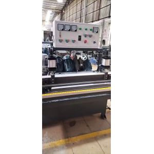 Feeding Speed 1-6m/Min Multi Functional Linear Glass Edging Machine for Small