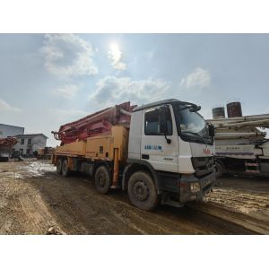 Hydraulic Machining Process 2013 Putzmeister 46m Used Heavy Equipment Concrete