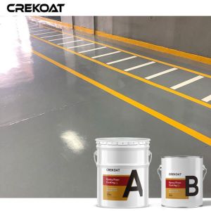 Fire Resistance Industrial Epoxy Floor Coating Seamless Strong Durability