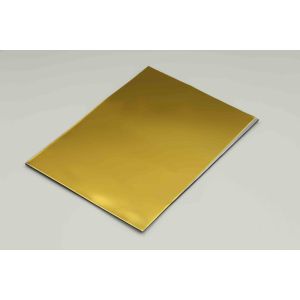 Max 6000mm Gold Mirror Aluminum Composite Panel Aluminium Composite Material Acm