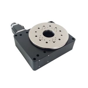 Large Bearing Electric Rotating Platform Optical Diameter 200mm