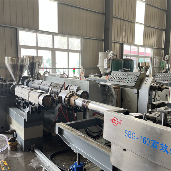Double Wall Corrugated Pipe Making Machine for Pipe Od 110mm / Pipe Speed 5-6m/min