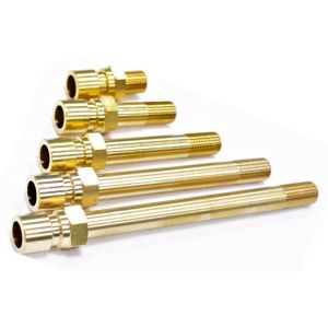 Brass Precision Mold Parts Extension Nipple Pipe Fittings