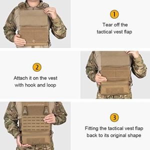 Outdoor Tactical Waist Bag, Tactical Drop Pouch with Hook and Loop for JPC CPC