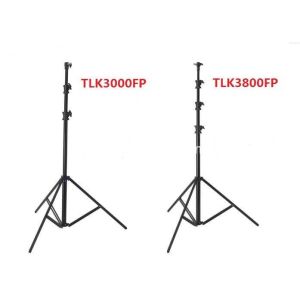 Quality 1.9 - 3.8 M Tripod Light Stand Aluminum Plastic Lock , Air Damped Fast Open Adjustable Tripod for sale
