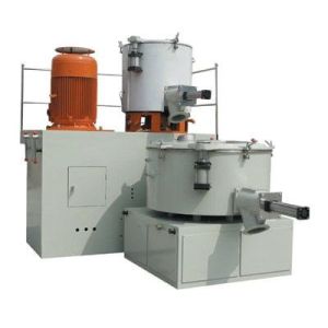 Vertical PVC Compounding Mixer , Compact Design Automatic Plastic Mixing Machine